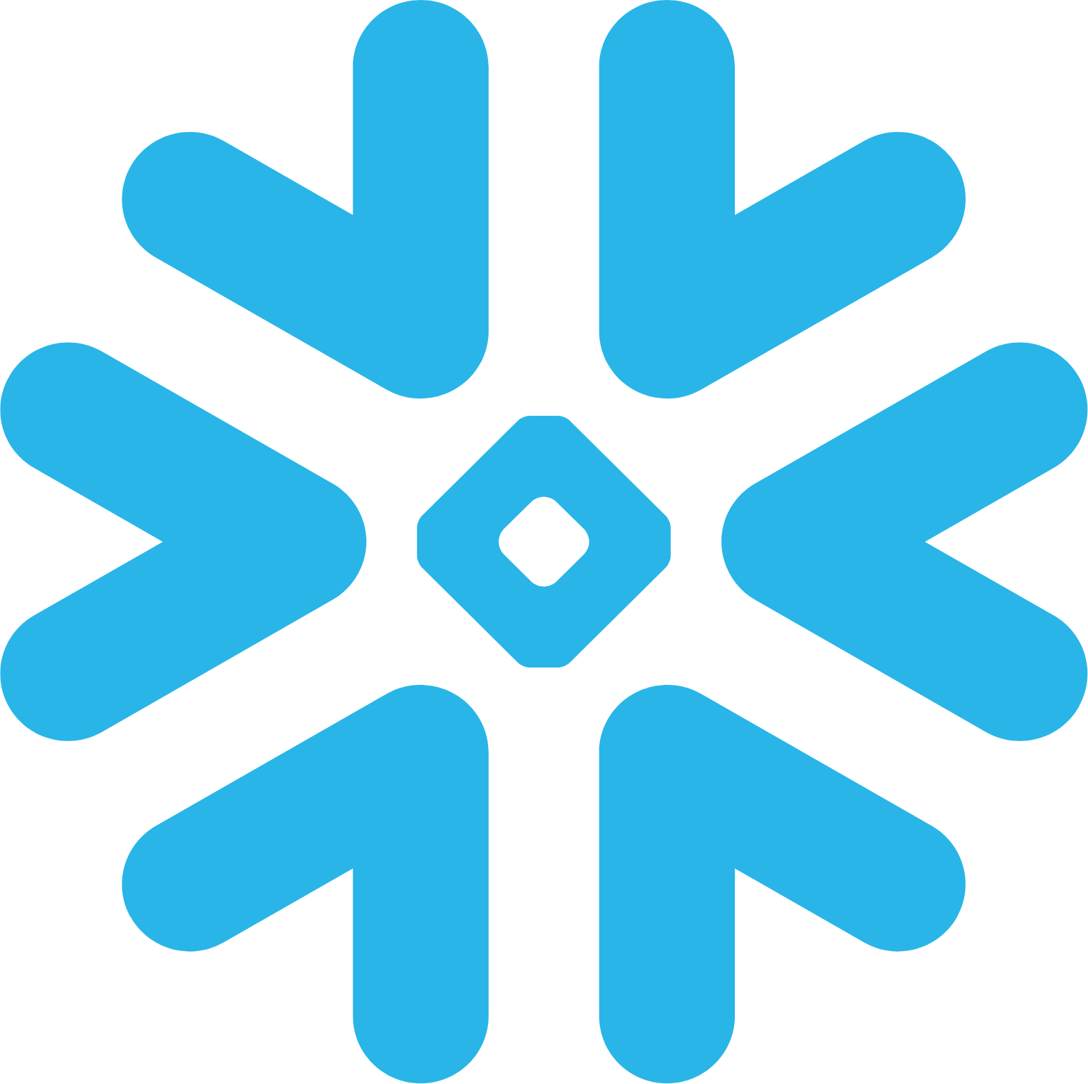 Snowflake logo